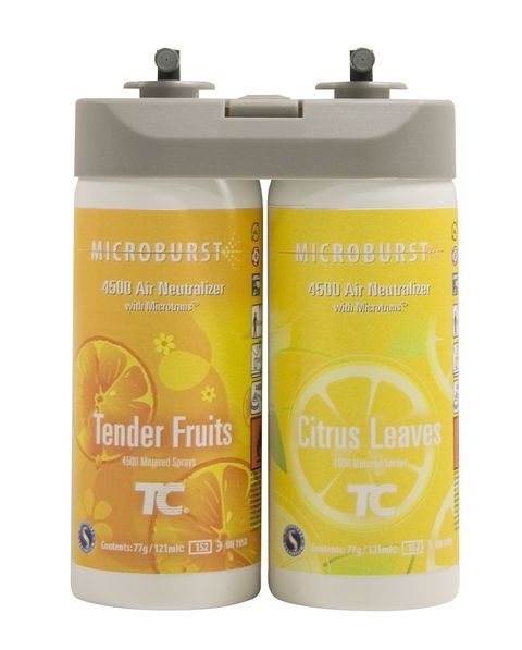 Recharge de parfum MICROBURST DUET parfum agrume (fruits&citrus) - 2 recharges de 121ML