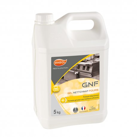 Gel Nettoyant Fours GNF EXEOL - Bidon de 5L