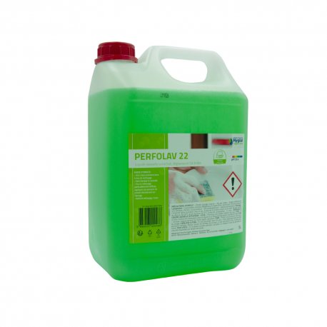 Liquide vaisselle suractivé pour plonge manuelle parfum citron vert PERFOLAV 22 - Bidon de 5L